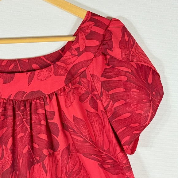 Floral Red Dress - Picture 3 of 8